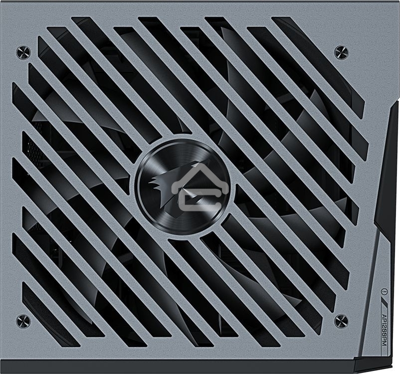 Блок питания Gigabyte GP-AP1200PM, 1200Вт, 80 PLUS Platinum, 140мм, модульный, черный