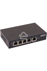 Коммутатор Osnovo SW-8050/D 5G 4PoE+ 90W неуправляемый