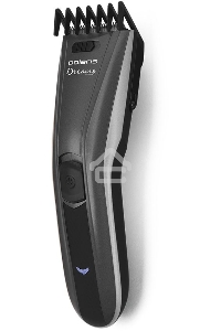 Машинка для стрижки Polaris PHC 0512RC черный/серебристый (насадок в компл:2шт)