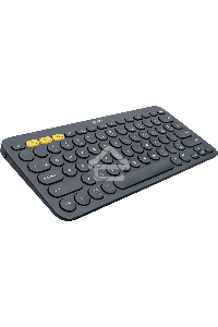 Клавиатура Logitech K380 беспроводная, Bluetooth, темно-серый