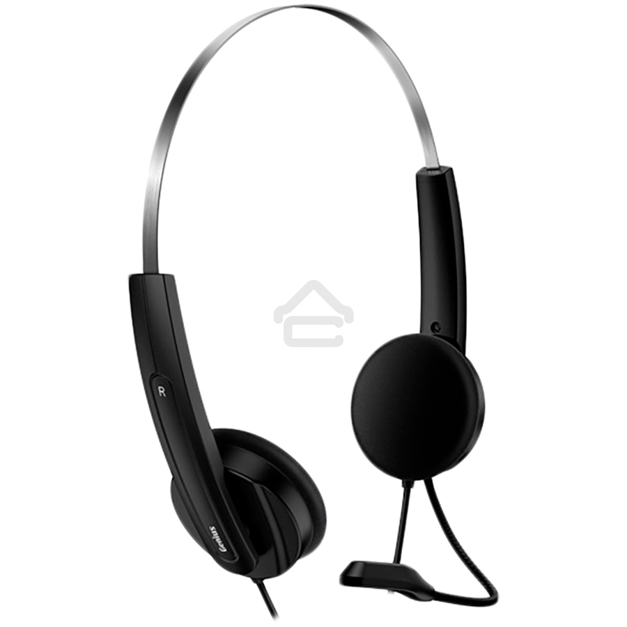 Гарнитура проводная Genius HS-220U, регулируемое оголовье, мягкие удобные амбушюры, выносной микрофон с шумоподавлением, пульт управления