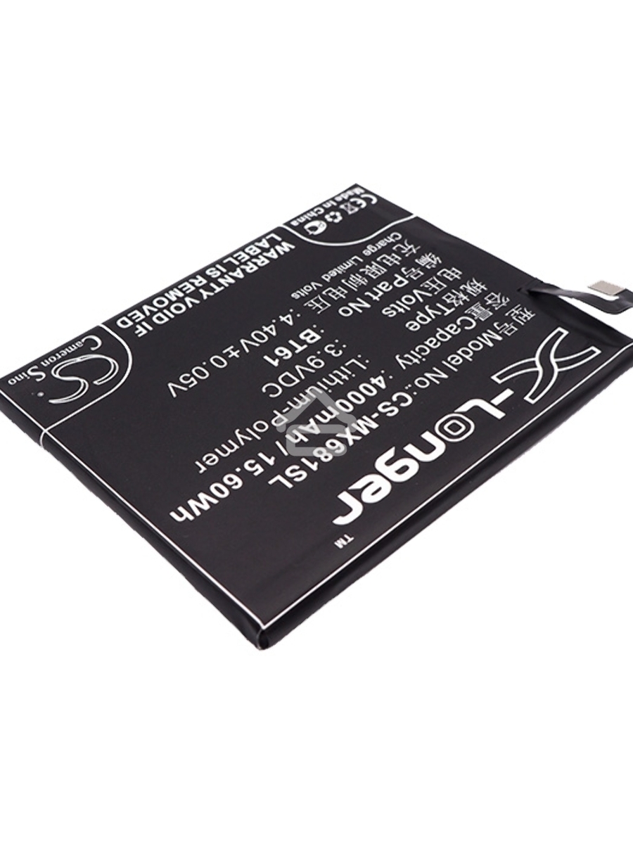 Аккумулятор CameronSinoCS-MX681SL BT61 для Meizu M3 Note (М - версия M681H) 3.9V / 4000mAh / 15.60Wh