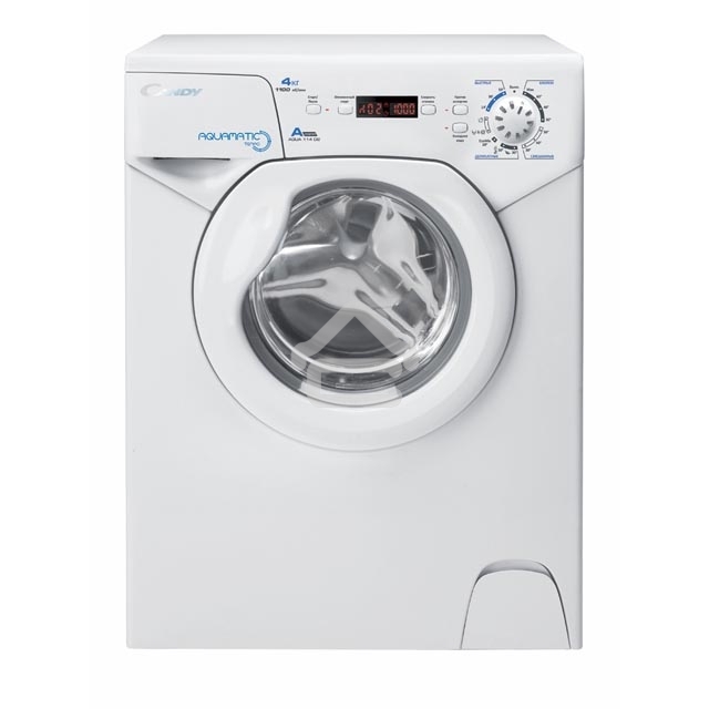 Стиральная машина Candy AQUA 114D2-07 белый, загр.фронтальная, макс.: 4 кг, 1100 об/мин, класс: А