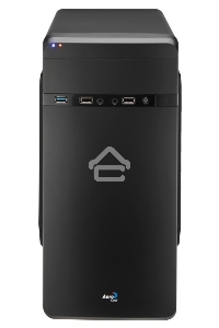 Компьютерный корпус Aerocool / Formula Qs-180 черный без БП mATX 1x80mm 2xUSB2.0 1xUSB3.0 audio