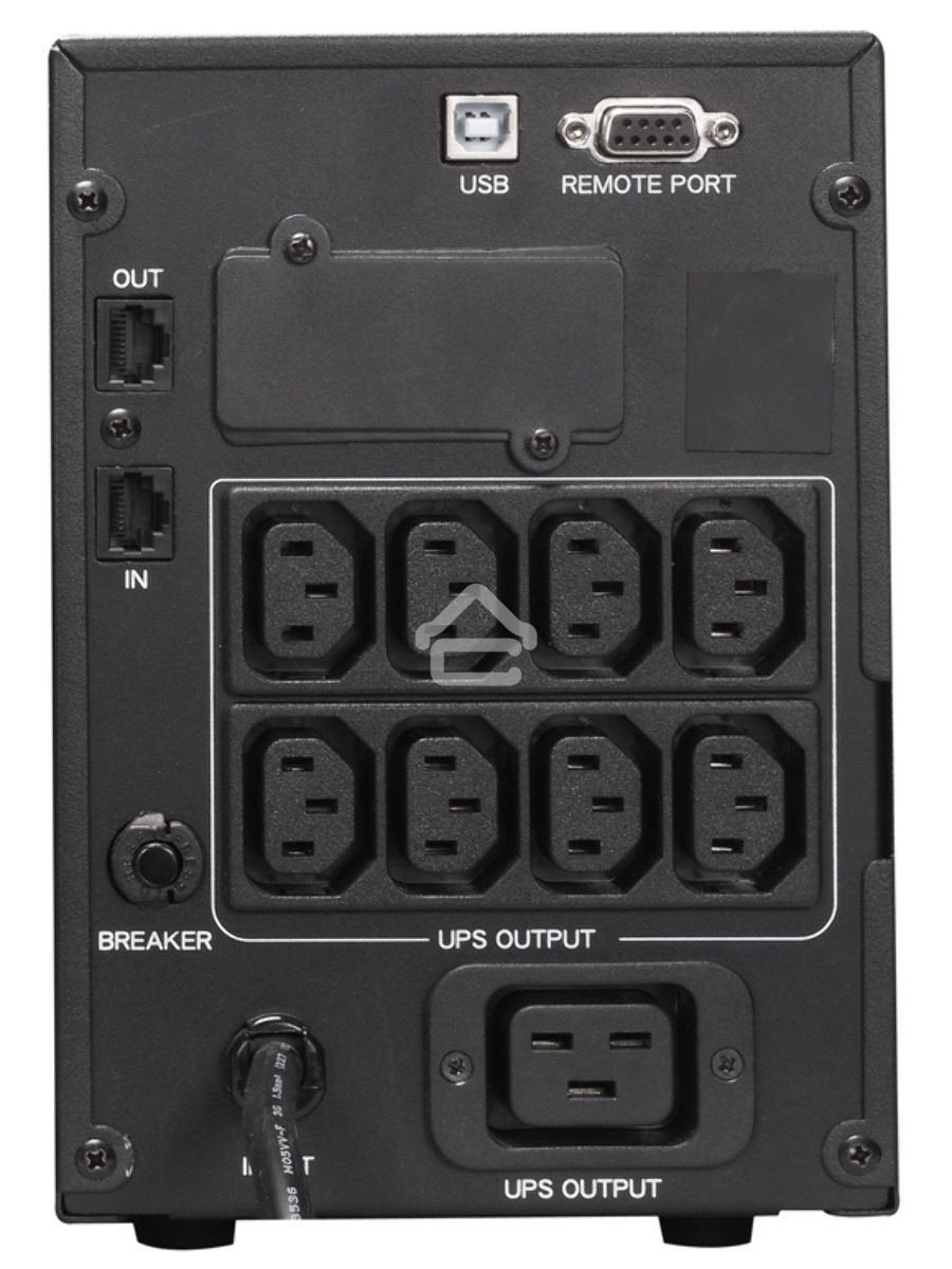 Источник бесперебойного питания Powercom Smart King Pro+ SPT-1500-II LCD 1200Вт 1500ВА черный