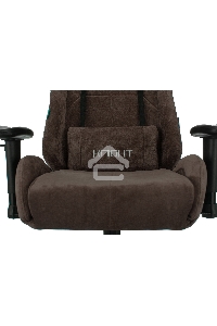 Кресло игровое Бюрократ VIKING KNIGHT LT10 FABRIC коричневый крестовина металл/пластик