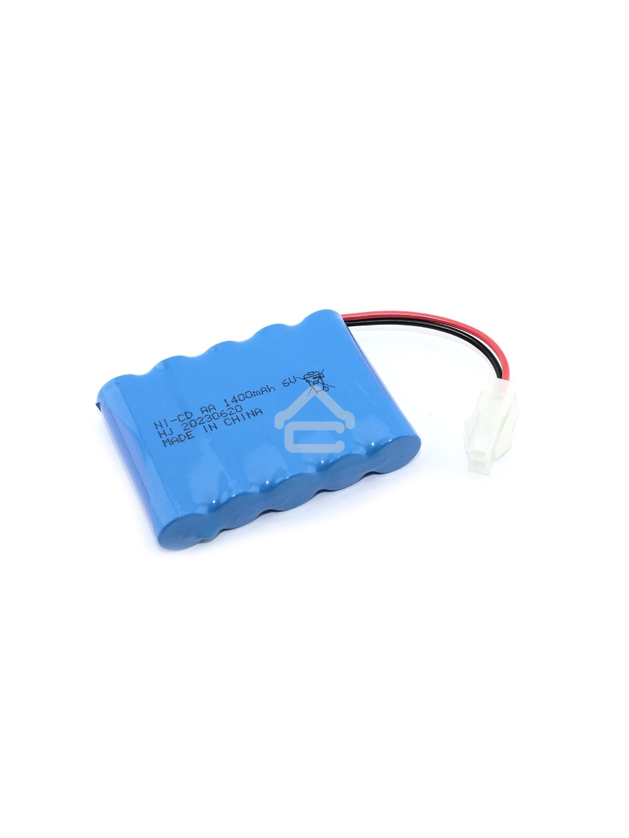 Аккумулятор Ni-Cd 6V 1400 mAh AA Flatpck разъем 5559