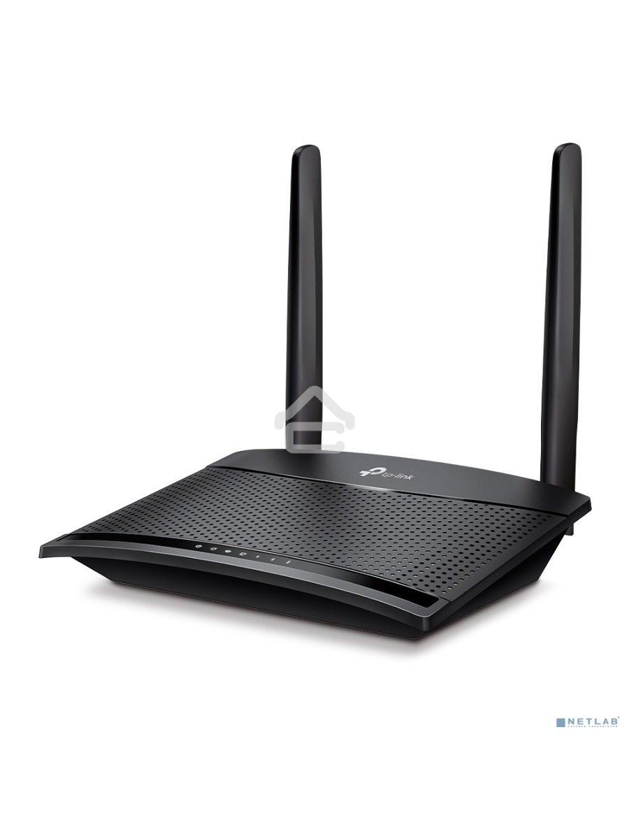 Роутер беспроводной TP-Link TL-MR100 N300 10/100BASE-TX/4G(3G) cat.4 черный