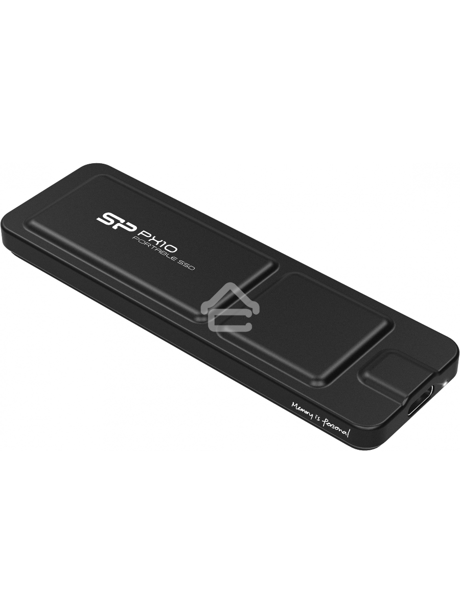 Внешний накопитель SSD 1Tb Silicon Power PX10, External, USB TypeC 3.2, Черный, read/write 1050/1050 Mb/s