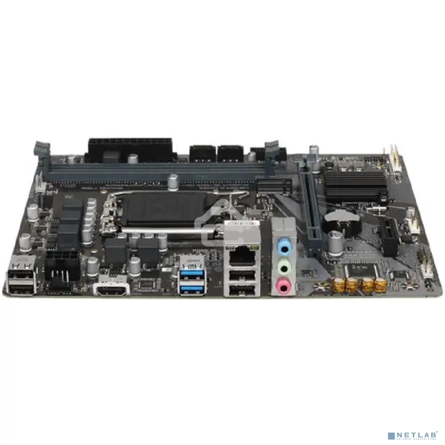 Материнская плата Gigabyte H610M K DDR4 V2.0, LGA 1700, Intel H610, 2xDDR4, 2xSATA, 1xM.2, 1xPCIe 4.0 x16, 1xPCIe x1, 1xHDMI, 1x 1Gb LAN, 2xUSB-A 3.2 Gen 1, 4xUSB-A 2.0, 3x 3.5 мм, 7.1, mATX