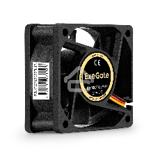 Вентилятор для корпуса ExeGate EX06025S3P-24 черный, 60 мм, 5000 об/мин, 34.5 дБ, 3 pin