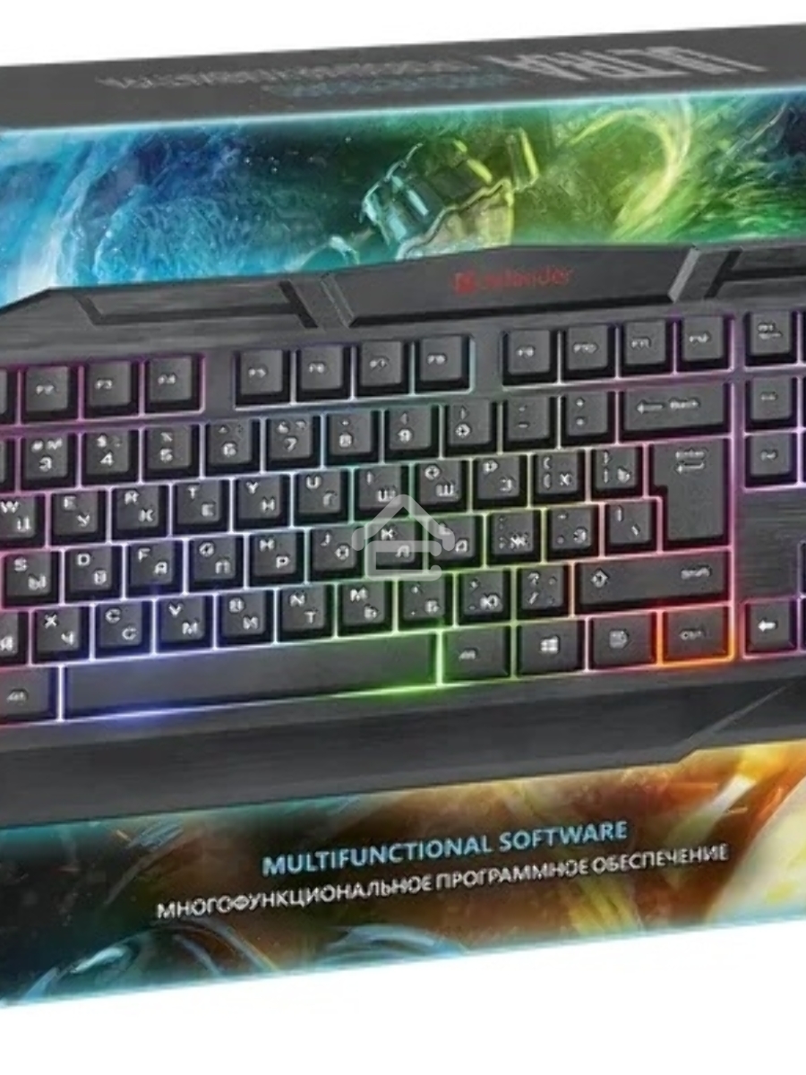 Клавиатура Defender Ultra HB-330L RU проводная, USB, чёрный