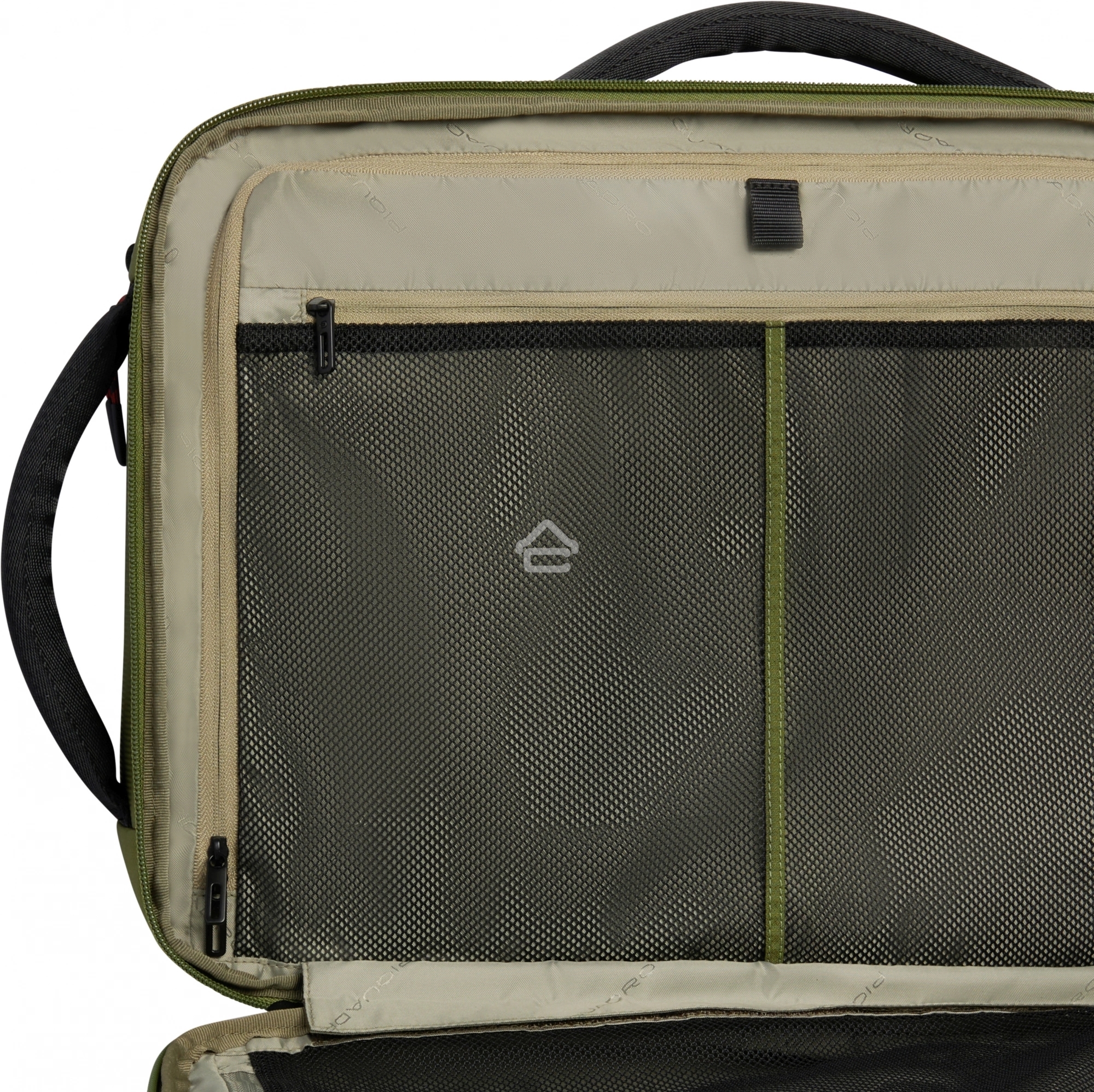 Рюкзак мужской Piquadro Arne CA6691S125/VE хаки ткань