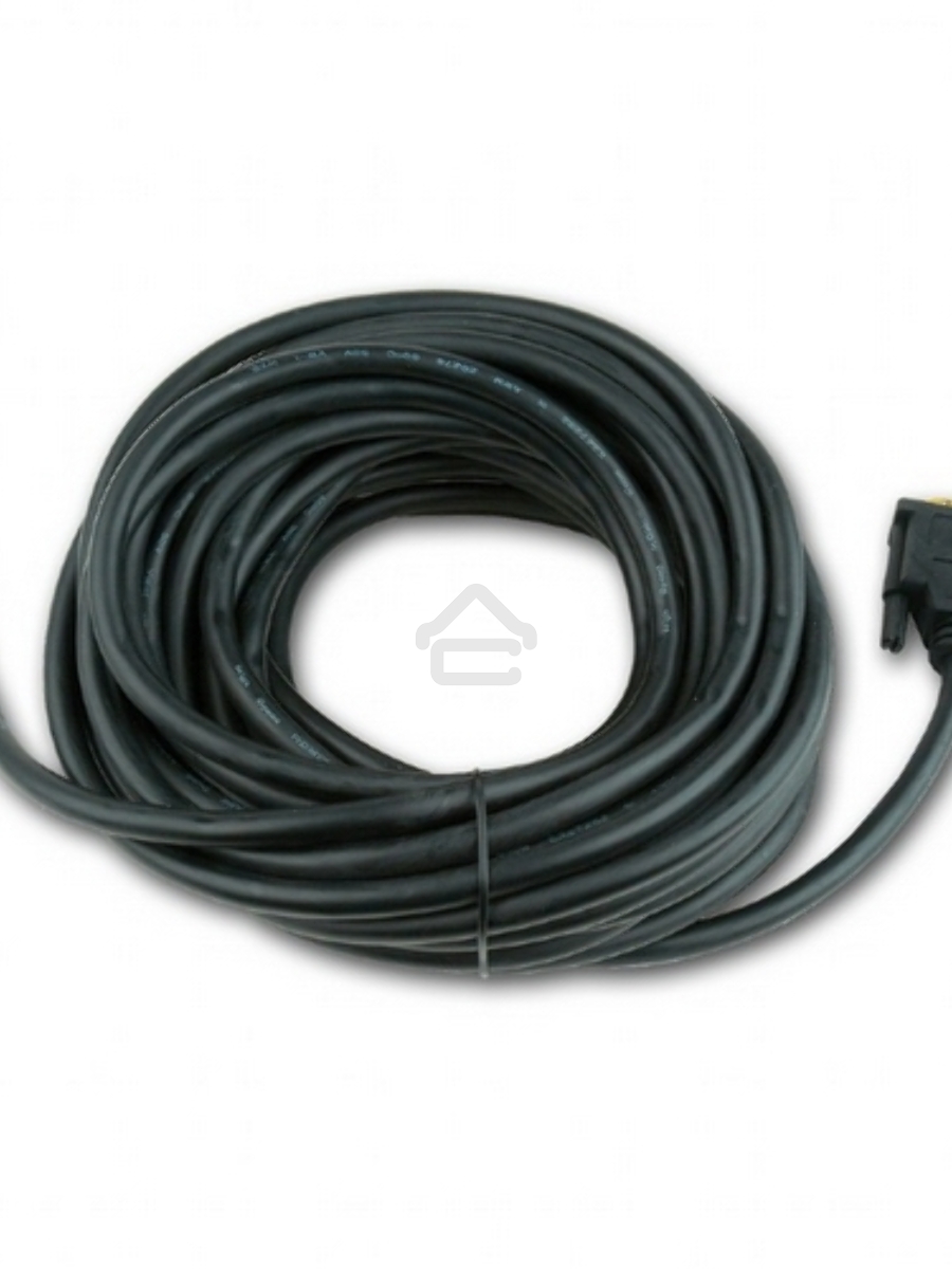 Кабель HDMI-DVI Cablexpert CC-HDMI-DVI-6, 19M/19M, single link, медь, позол.разъемы, экран, 1.8м, черный, пакет