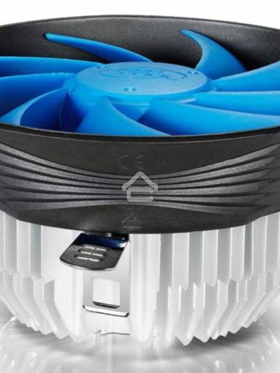 Кулер для процессора DEEPCOOL GAMMA ARCHER синий, 120 мм, алюминий, 1600 об/мин, 26.1 дБ, 3 pin, 95 Вт, 65.5 мм
