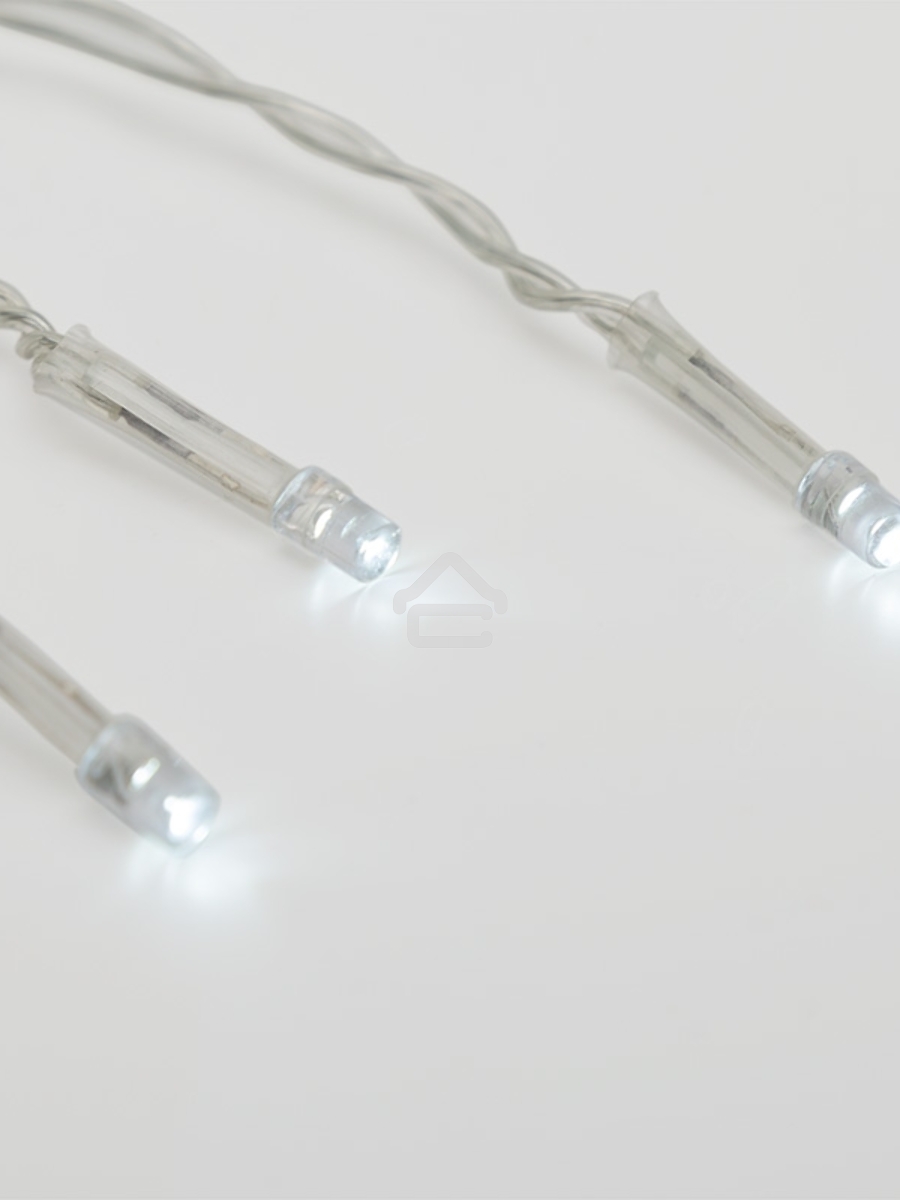 Гирлянда «Твинкл-Лайт» 15 м, прозрачный ПВХ, 120 LED, белое свечение NEON-NIGHT