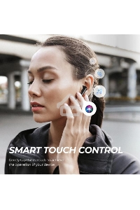 Наушники SoundPEATS TWS TrueAir QCC3020 Bluetooth 5.0  600мАч d14.2мм  IPX5  черный