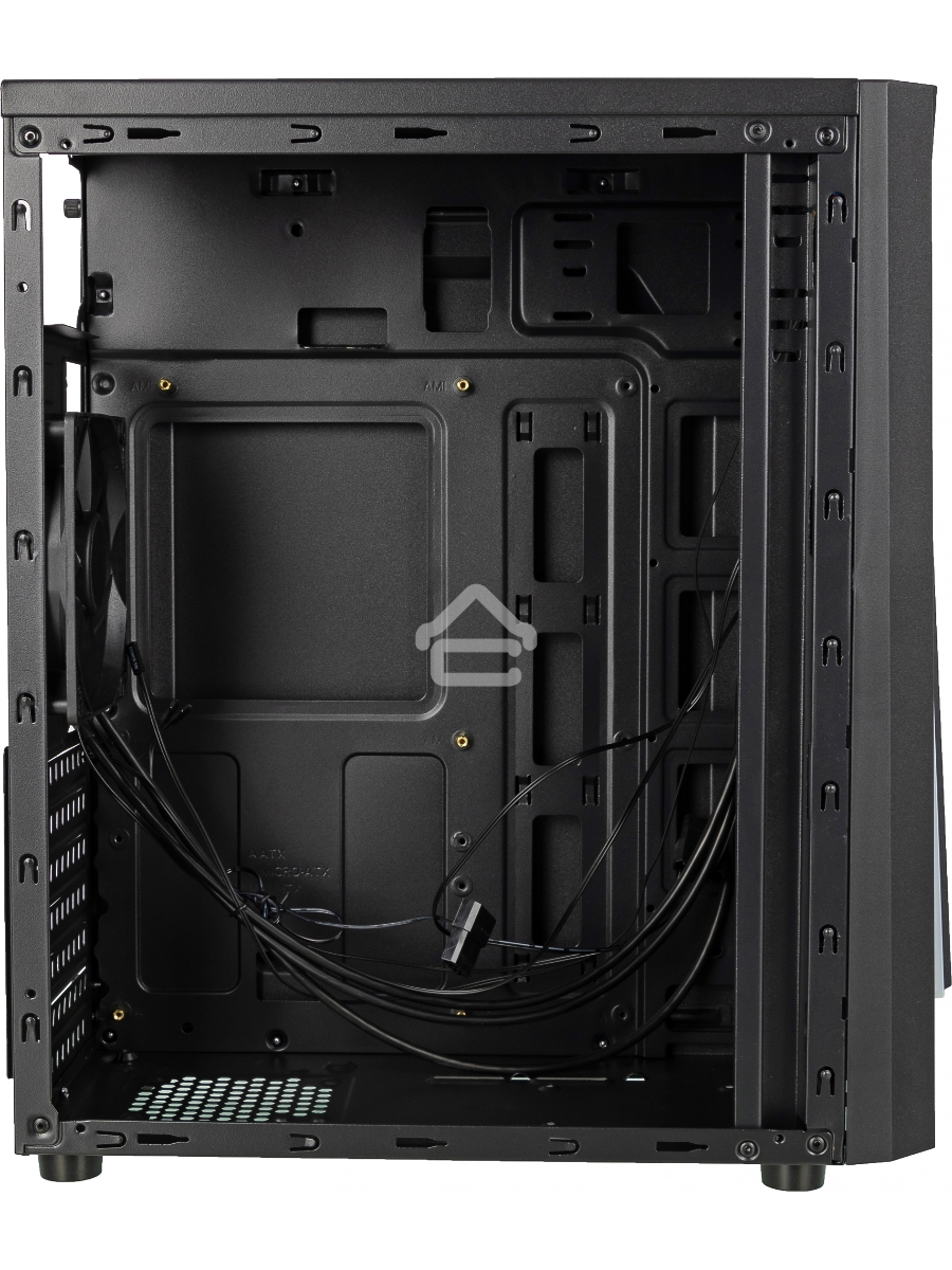 Компьютерный корпус Accord ACC-CL295RGB черный без БП ATX 4x120mm 2xUSB2.0 1xUSB3.0 audio