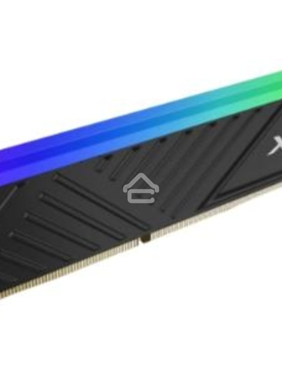 Оперативная память XPG Spectrix D35G RGB, DDR4, 16GB (1x16GB), 3600MHz, CL18, UDIMM, RGB, с радиатором, черный,