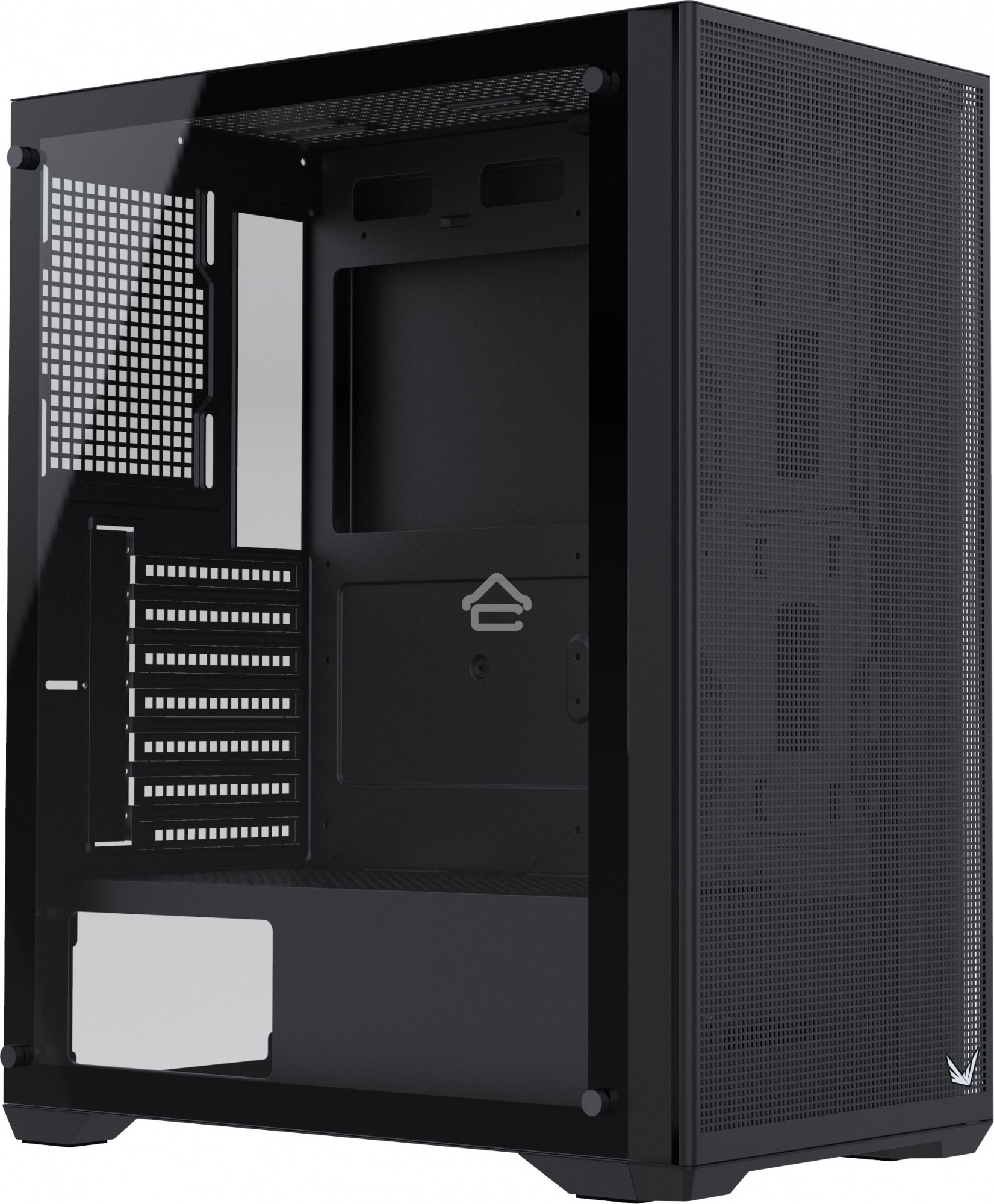 Компьютерный корпус Aerocool/Formula Air Power G5 черный без БП ATX 1x120мм 1xUSB 3.0 1xUSB3.1 audio bott PSU