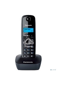 Телефон беспроводной (DECT) Panasonic KX-TG1611RUH (серый) {АОН, Caller ID,12 мелодий звонка,подсветка дисплея,поиск трубки}