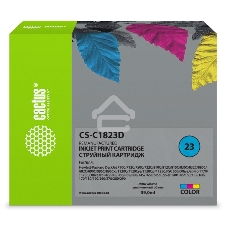 Картридж струйный Cactus CS-C1823D цветной (38мл) для №23 HP DeskJet 700series/712c/720c/722c/810