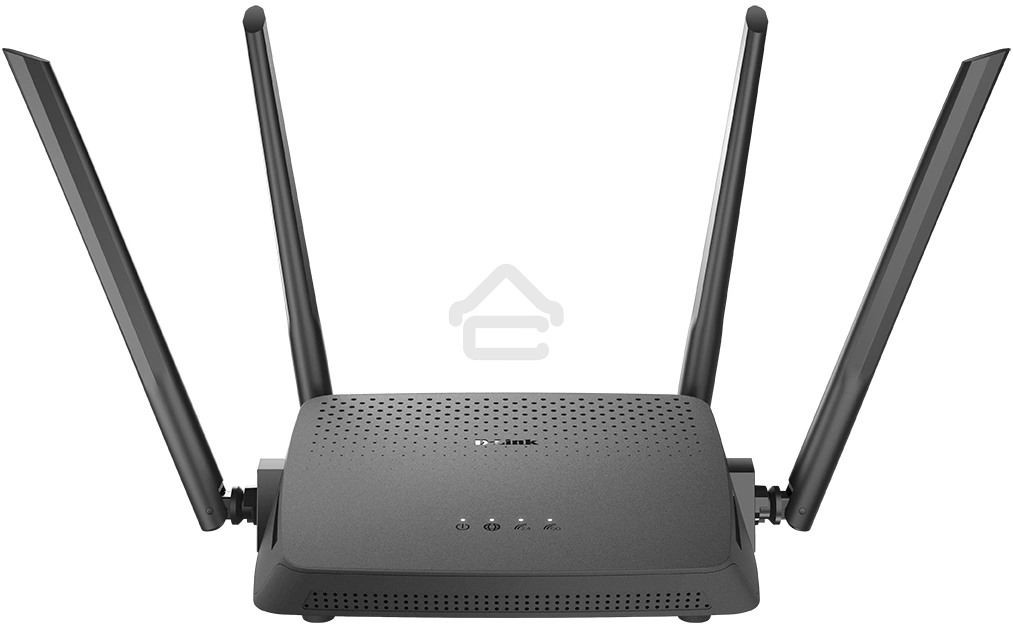 Роутер беспроводной D-Link DIR-825/RU/R7 (DIR-825/RU/R7A) AC1200 10/100/1000BASE-T черный