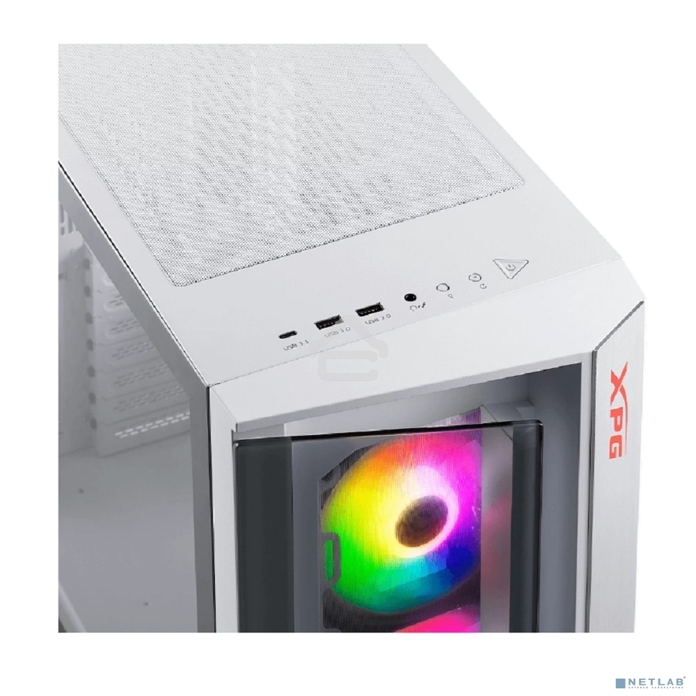 Компьютерный корпус ADATA XPG CRUISERST белый Mid-Tower, Micro-ATX, Mini-ITX, Standard-ATX