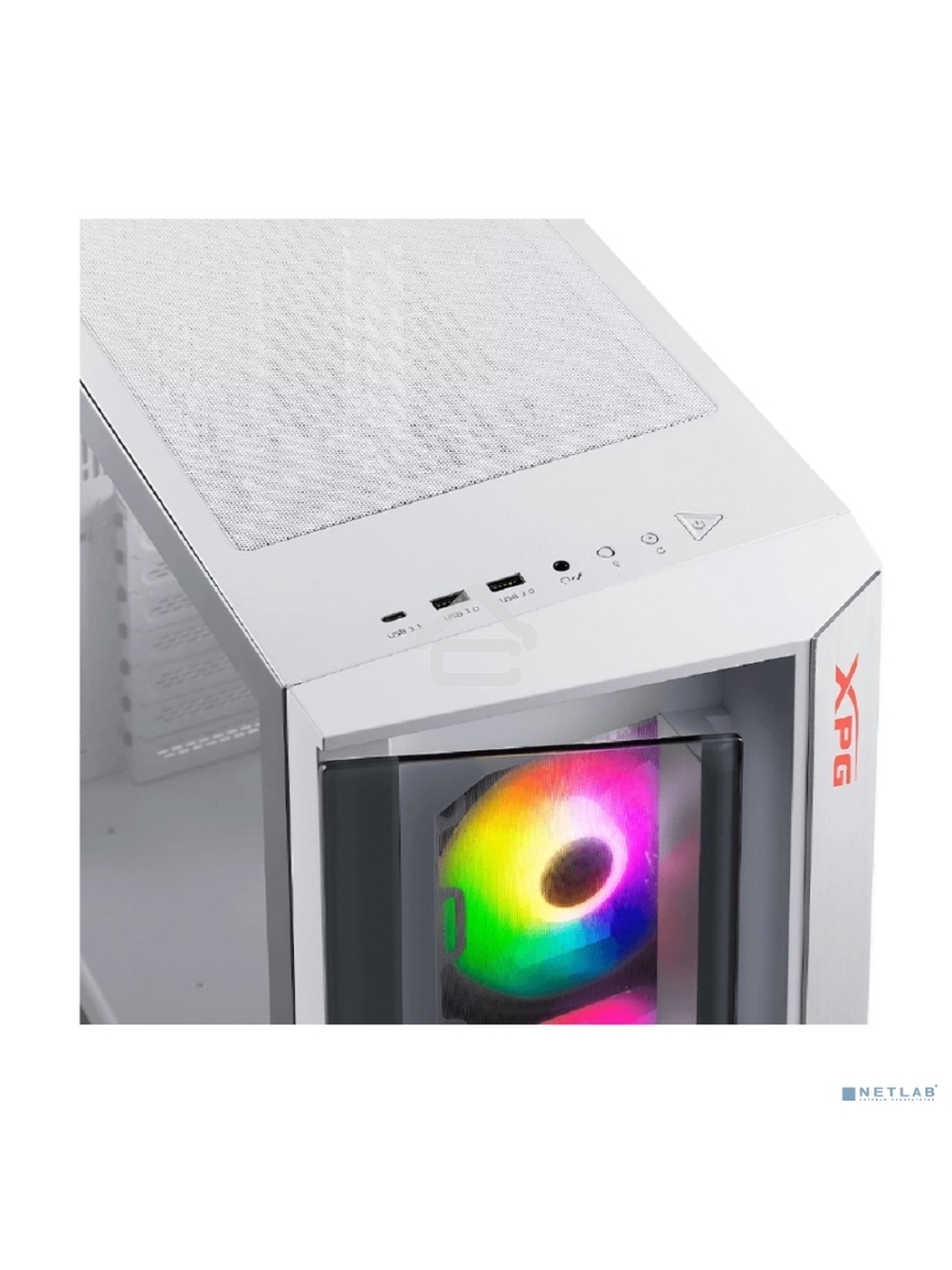 Компьютерный корпус ADATA XPG CRUISERST белый Mid-Tower, Micro-ATX, Mini-ITX, Standard-ATX
