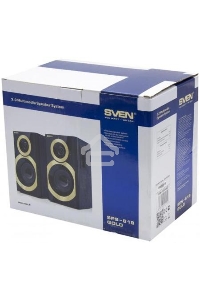 Колонки SVEN SPS-619 GOLD {акустическая система 2.0, мощность 2х10 Вт(RMS)}