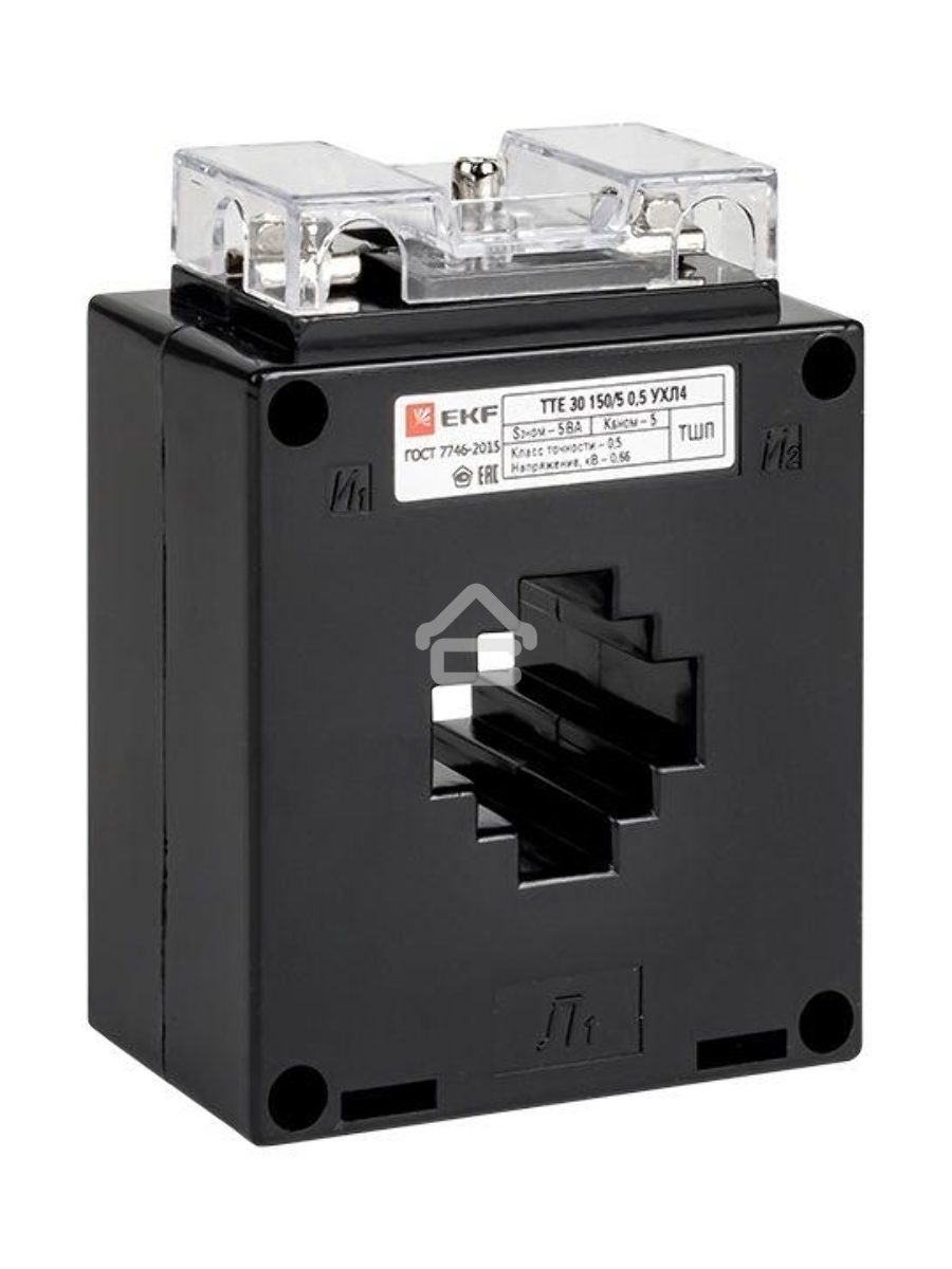 Трансформатор тока ТТЕ 30 200/5А кл. точн. 0.5 5В.А EKF tte-30-200/tc-30-200