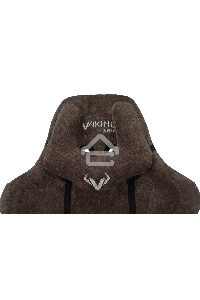 Кресло игровое Бюрократ VIKING KNIGHT LT10 FABRIC коричневый крестовина металл/пластик