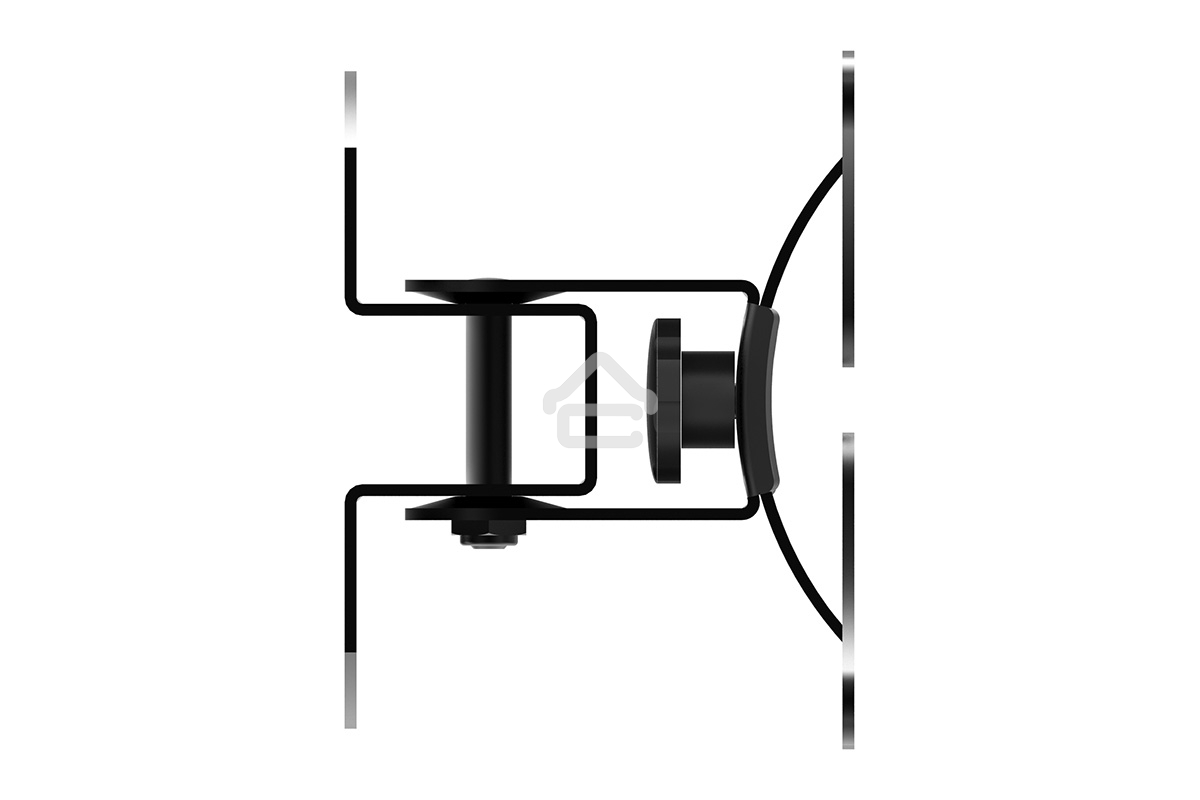 Универсальное настенное крепление для ТЕЛЕВИЗОРОВ Harper TVF-3 Black