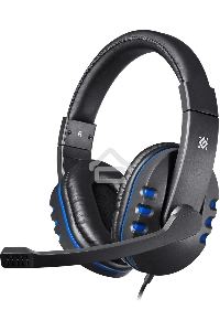 Гарнитура Defender GAMING WARHEAD G-160 BLACK/BLUE