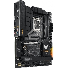 Материнская плата ASUS TUF GAMING B760-PLUS WIFI, LGA 1700, Intel B760, 4xDDR5, 4xSATA, 3xM.2, 1xPCI-E 5.0 x16, 1xPCI-E 3.0 x4, 1xUSB-A 3.2 Gen 2, 3xUSB-A 3.2 Gen 1, 1xUSB-C 3.2 Gen 2x2, 1x2.5Gb LAN, 5x3.5 мм, 7.1, Wi-Fi 6, Bluetooth 5.2, Standard-ATX