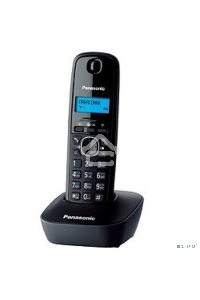 Телефон беспроводной (DECT) Panasonic KX-TG1611RUH (серый) {АОН, Caller ID,12 мелодий звонка,подсветка дисплея,поиск трубки}