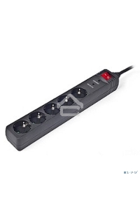 Сетевой фильтр Energenie Сетевой фильтр SPG5-C-10 3m. 16А. черный