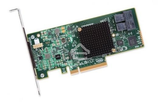 Контроллер LSI SAS 9300-8I PCIE 8P/HBA LSI00344 SGL LSI