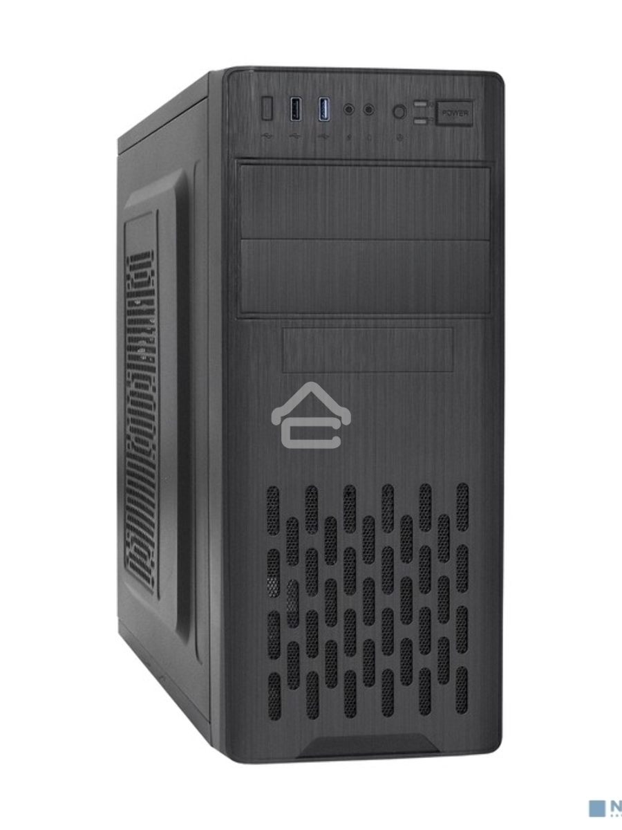 Компьютерный корпус Miditower ExeGate CP-606U-AB600 (ATX, AB600 с вент. 8см, 1*USB+1*USB3.0, аудио)
