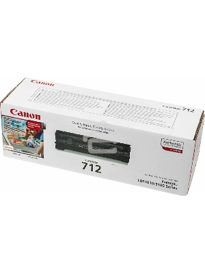 Картридж лазерный Canon Cartridge 712 (1870B002/1870A002) черный (1500 стр.) для Canon LBP-3010/3100