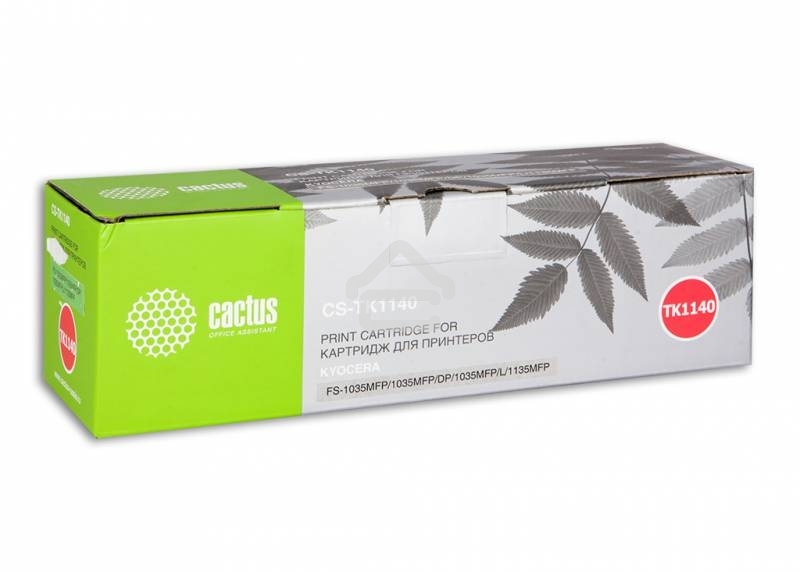 Картридж лазерный Cactus CS-TK1140 черный (7200 стр.) для Kyocera FS-1035MFP DP/1135MFP