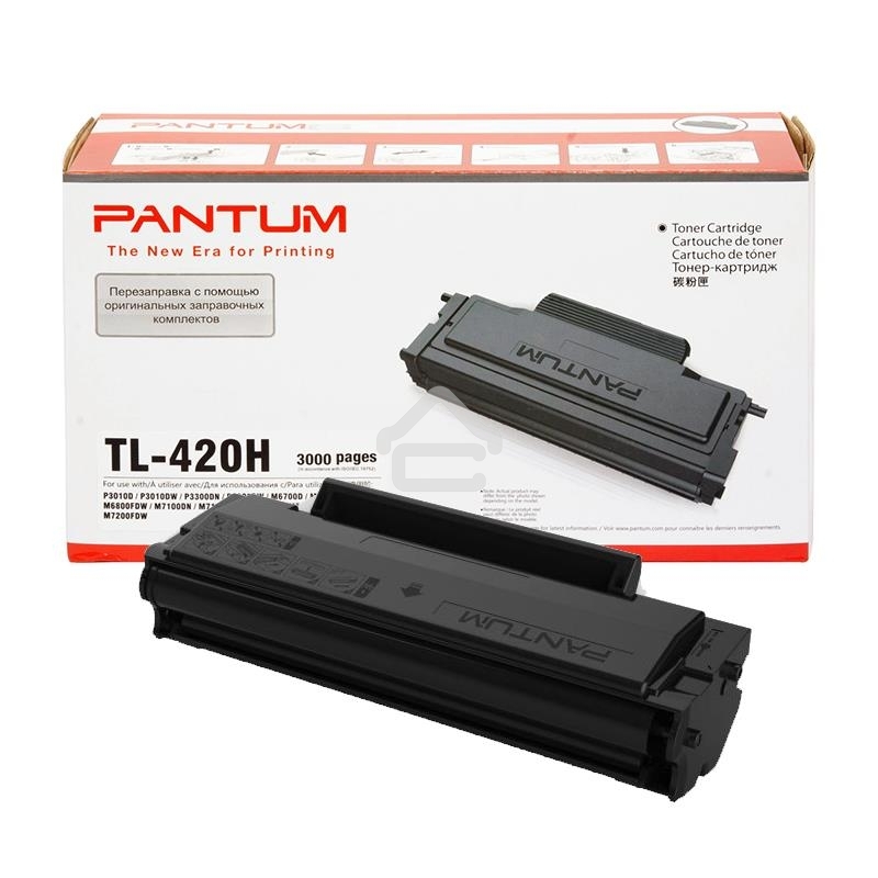 Картридж лазерный Pantum TL-420H/HP черный для P3010D, P3010DW, P3300DN, P3300DW, M6700D, M6700DW, M7100DN, M7100DW, M6800FDW, M7200FD, M7200FDN, M7200FDW 3000 стр.