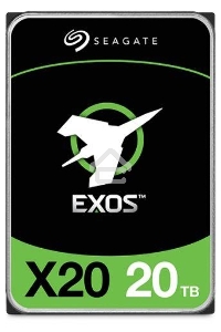 Жесткий диск Seagate HDD Server Exos X20 HDD 512E/4KN ( 3.5'/ 20TB/ SAS 12Gb/s / 7200rpm)