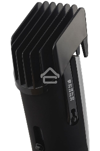 Машинка для стрижки Polaris PHC 0512RC черный/серебристый (насадок в компл:2шт)