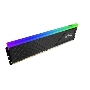 Оперативная память XPG Spectrix D35G RGB, 8GB, DDR4, 3600MHz, CL18, DIMM, с радиатором, черный, RGB