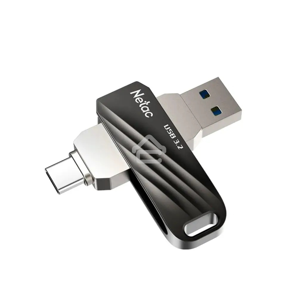 Флешка USB Netac US11 128Gb USB 3.0+TypeC Dual Flash