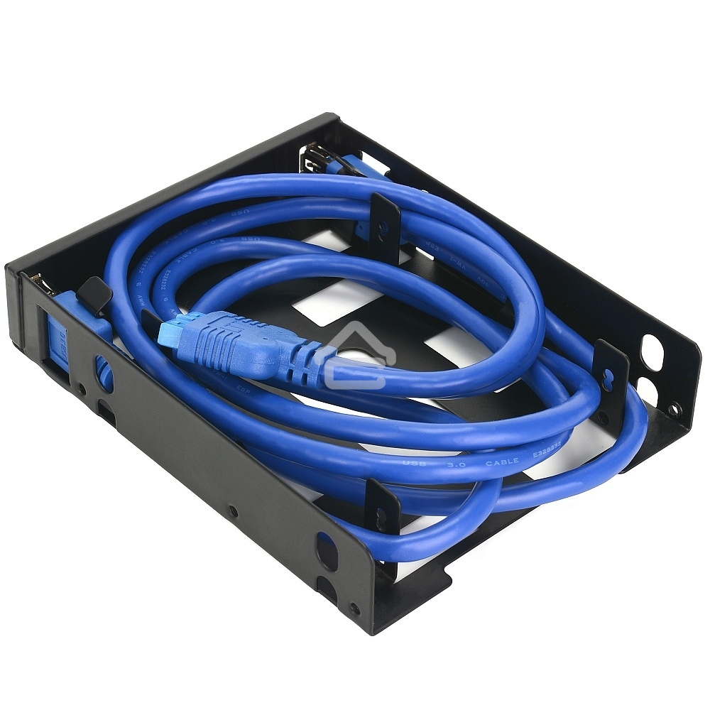 Панель с двумя портами USB 3.0 в слот 3.5 компьютерного корпуса и слот 2x2.5 CMU3-B3