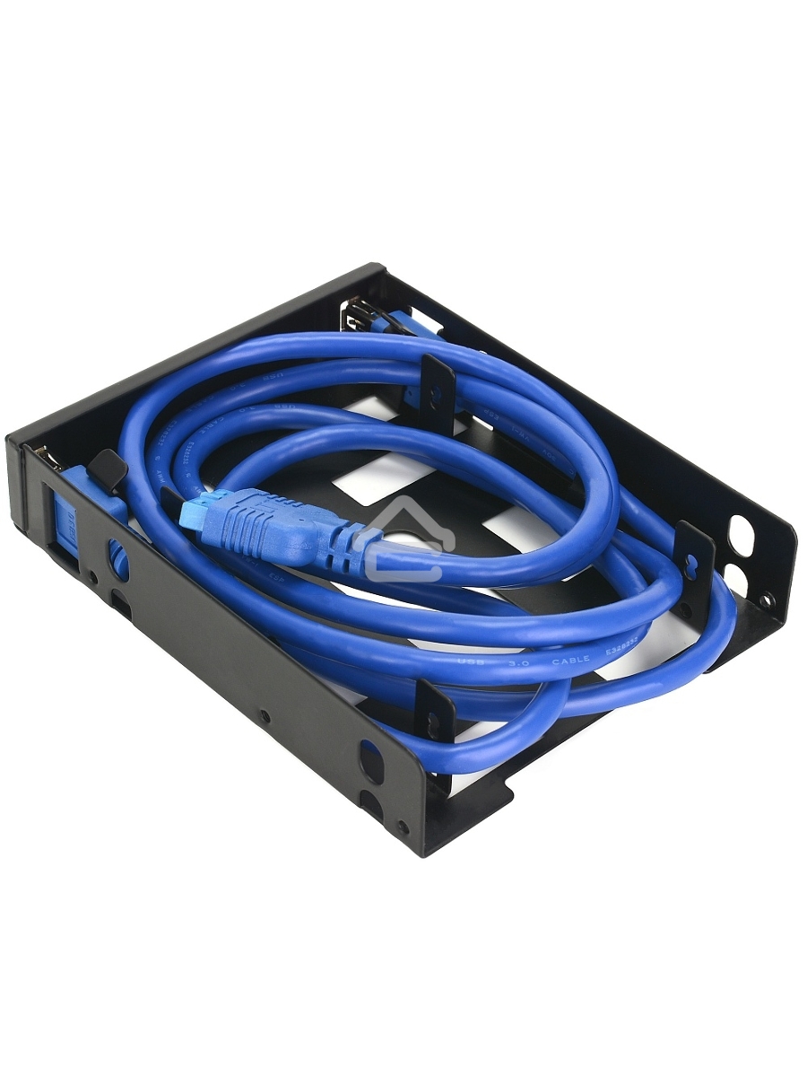 Панель с двумя портами USB 3.0 в слот 3.5 компьютерного корпуса и слот 2*2.5 CMU3-B3