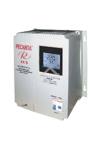 Стабилизаторы напряжения Ресанта АСН-5 000 Н/1-Ц 63/6/16 Стабилизатор Lux {220В±8%, Габариты 260х155х310, Вес 8кг}