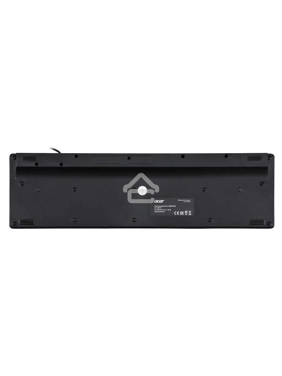Клавиатура Acer OKW010 [ZL.KBDEE.002] проводная, USB, черный